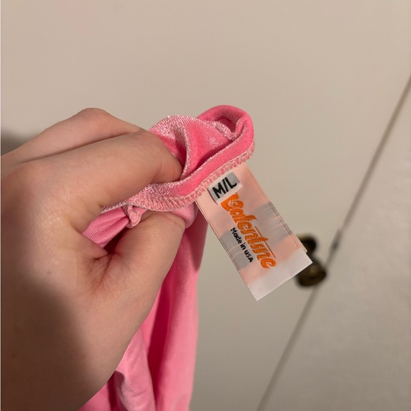 Pink Rave Bodysuit - Picture 4 of 4